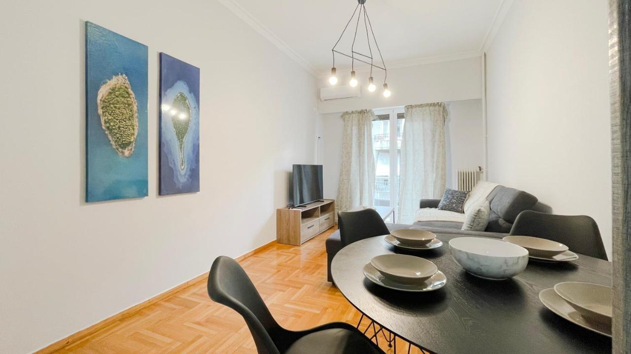 Kodrigktonos Central 77Sqm Apt In Viktoria Афины Экстерьер фото